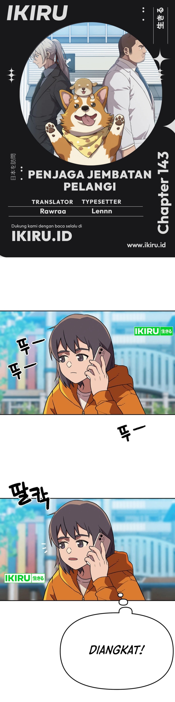 Rainbow Bridge Watchman Chapter 143 Bahasa Indonesia