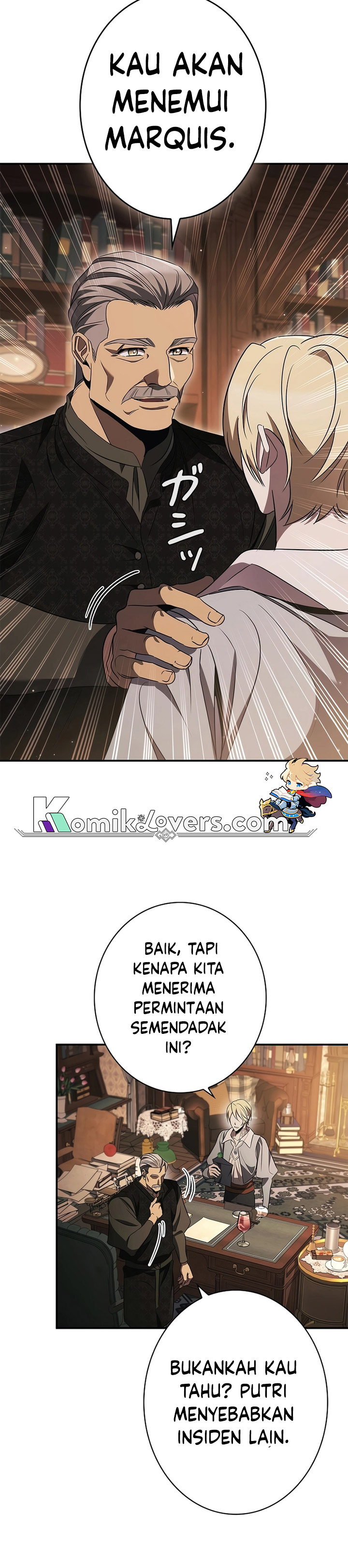 Raising the Princess to Overcome Death Chapter 41 Bahasa Indonesia