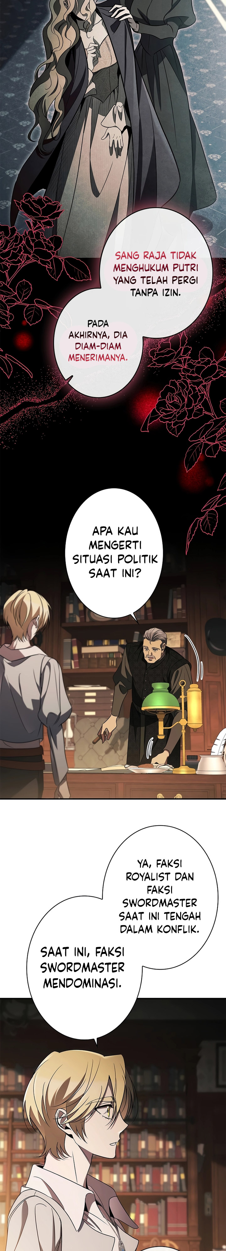 Raising the Princess to Overcome Death Chapter 41 Bahasa Indonesia