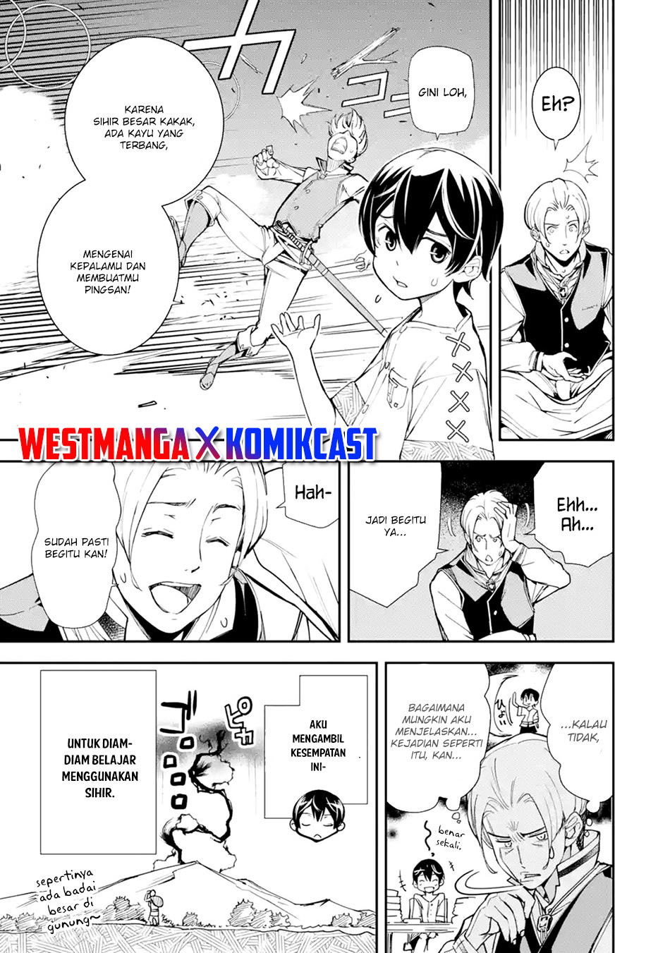 Rakudai Kenja Gakuin no Msou ~ Nidome no Tensei Chapter 02.4 Bahasa Indonesia