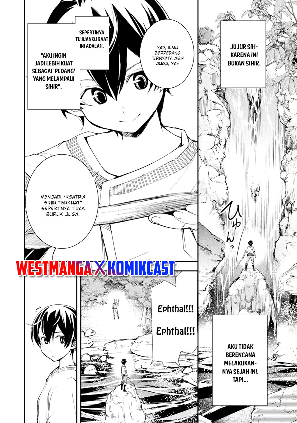 Rakudai Kenja Gakuin no Msou ~ Nidome no Tensei Chapter 02.4 Bahasa Indonesia