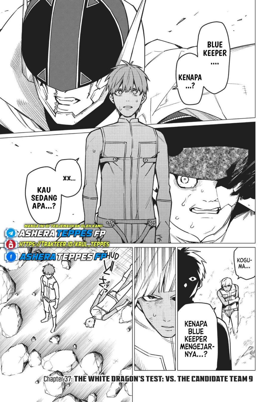 Ranger Reject (Sentai Daishikkaku) Chapter 37 Bahasa Indonesia
