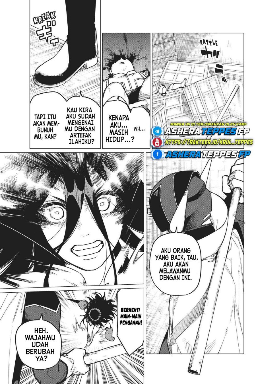 Ranger Reject (Sentai Daishikkaku) Chapter 37 Bahasa Indonesia