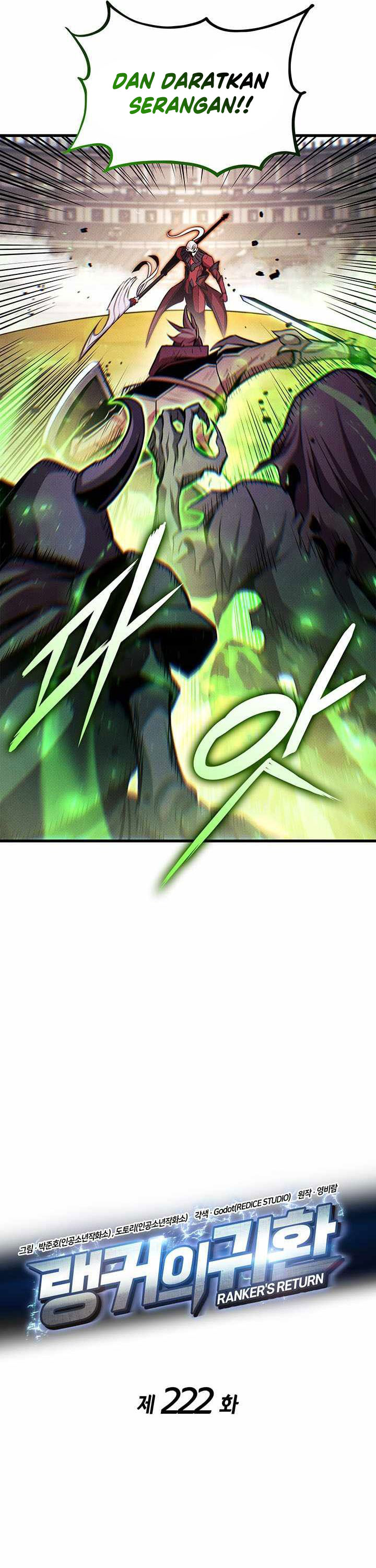 Ranker’s Return (Remake) Chapter 222 Bahasa Indonesia
