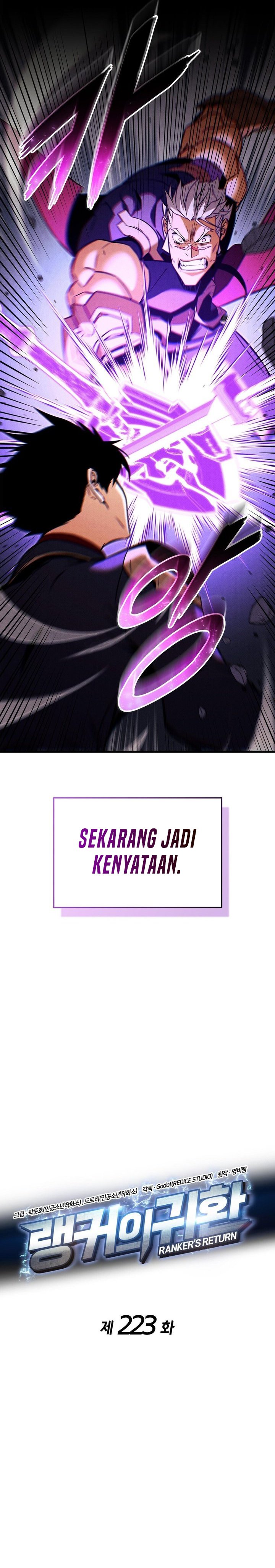 Ranker’s Return (Remake) Chapter 223 Bahasa Indonesia