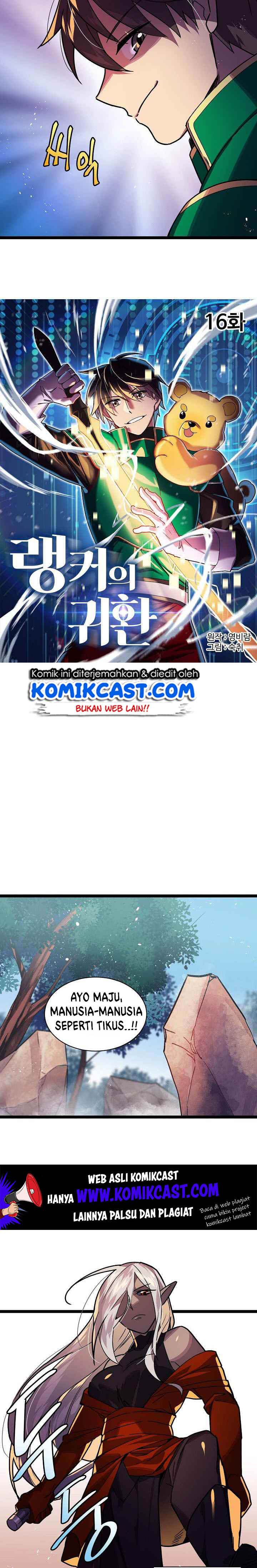 Ranker’s Return Chapter 16 Bahasa Indonesia