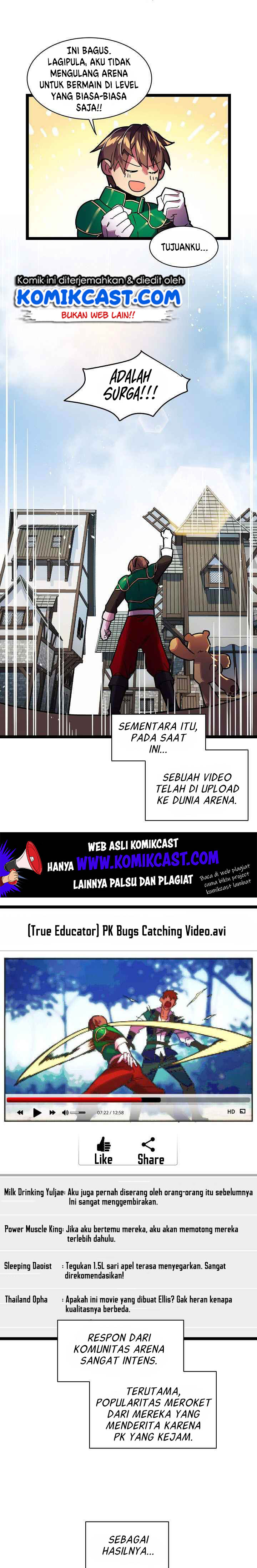 Ranker’s Return Chapter 18 Bahasa Indonesia