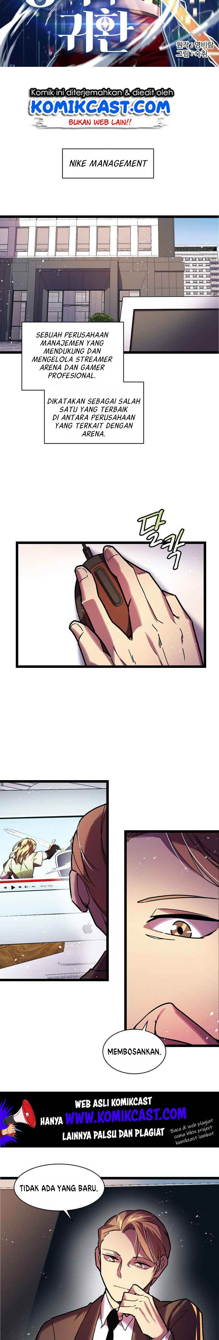 Ranker’s Return Chapter 18 Bahasa Indonesia