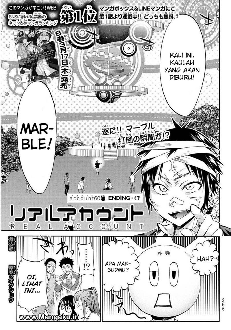 Real Account 2 Chapter 60 Bahasa Indonesia