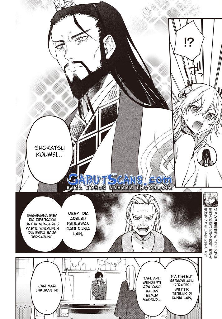 Realist Maou Niyoru Seiiki Naki Isekai Kaikaku Chapter 36 Bahasa Indonesia