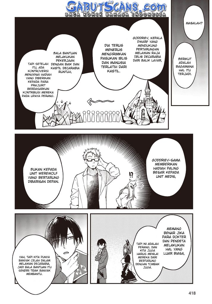 Realist Maou Niyoru Seiiki Naki Isekai Kaikaku Chapter 36 Bahasa Indonesia