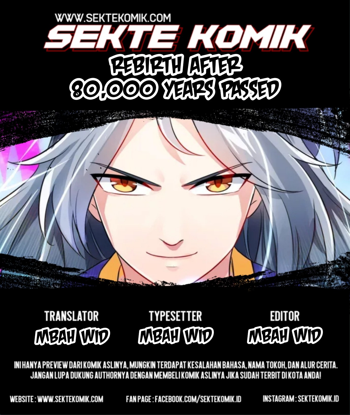 Rebirth After 80.000 Years Passed chapter 1