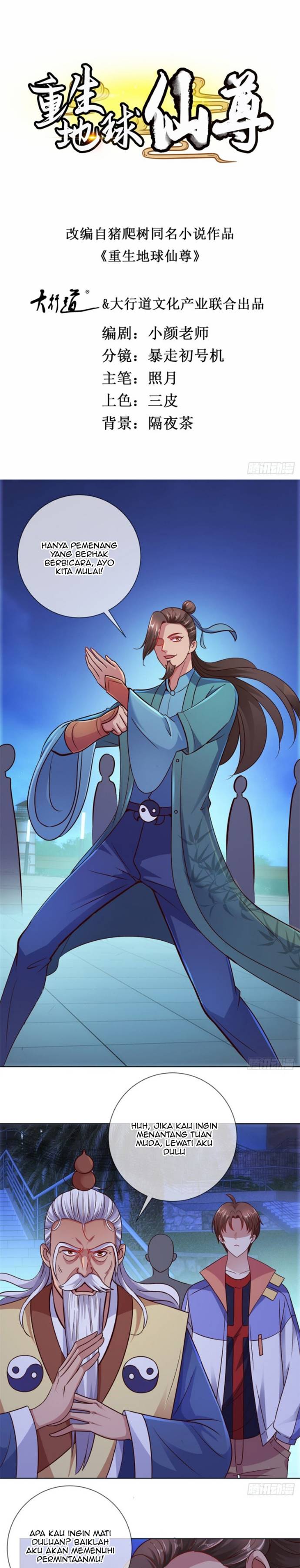 Rebirth of The Earth Immortal Venerable Chapter 46 Bahasa Indonesia