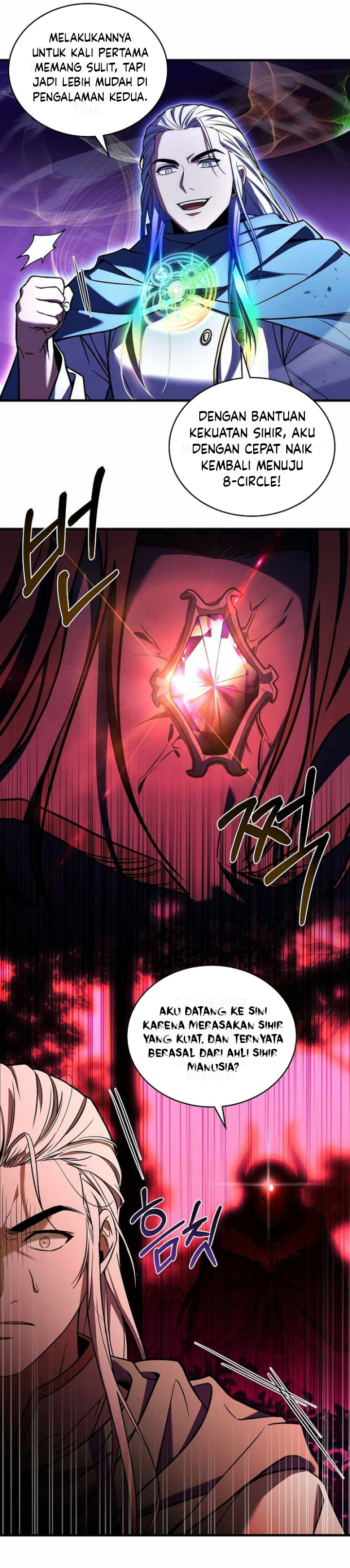 Rebirth of the 8-Circled Mage Chapter 158 Bahasa Indonesia