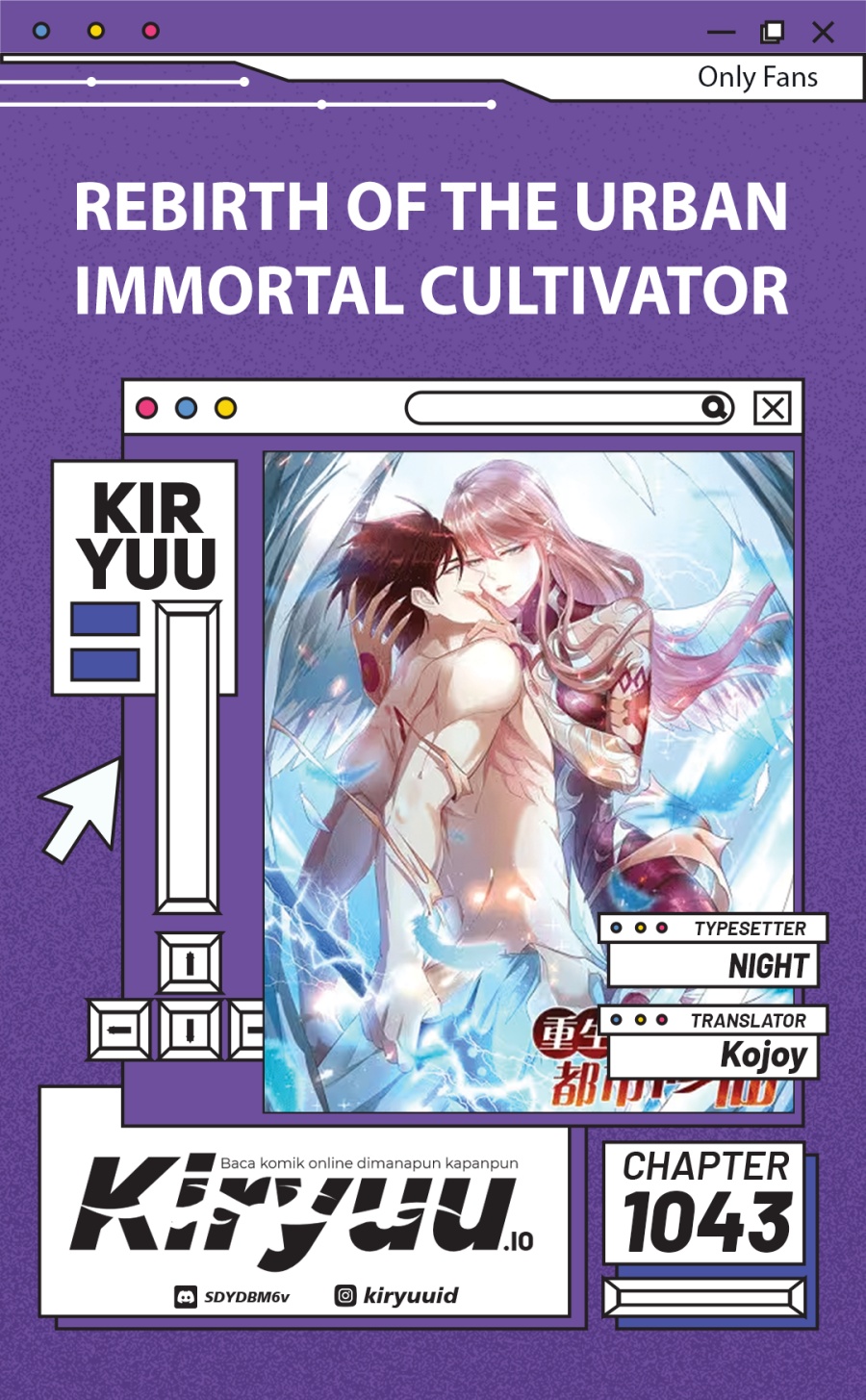 Rebirth Of The Urban Immortal Cultivator chapter 1043