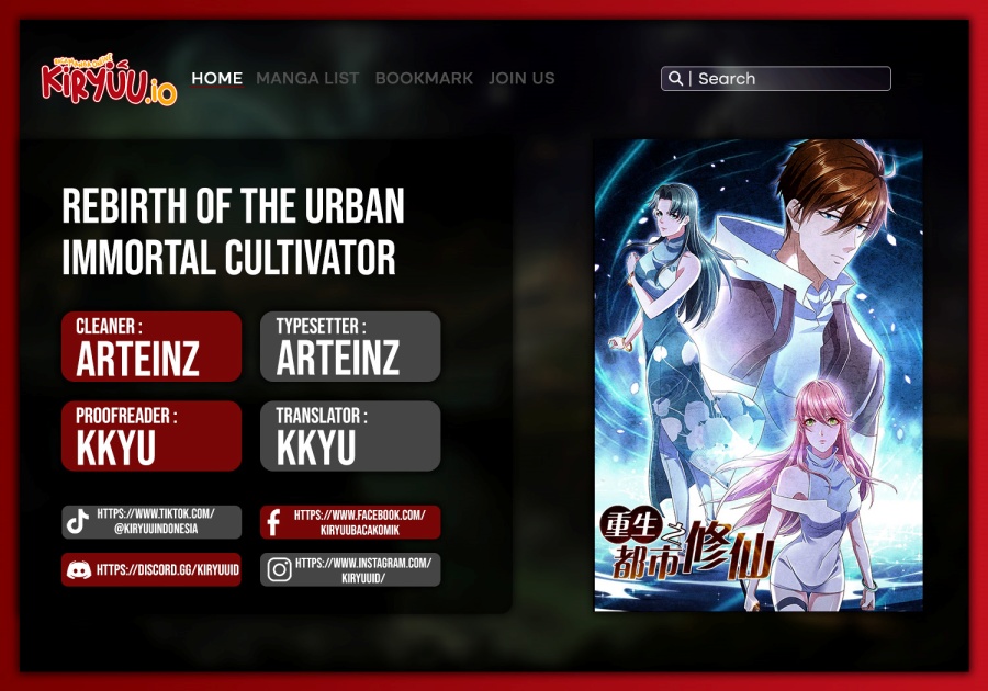 Rebirth Of The Urban Immortal Cultivator Chapter 1047 Bahasa Indonesia