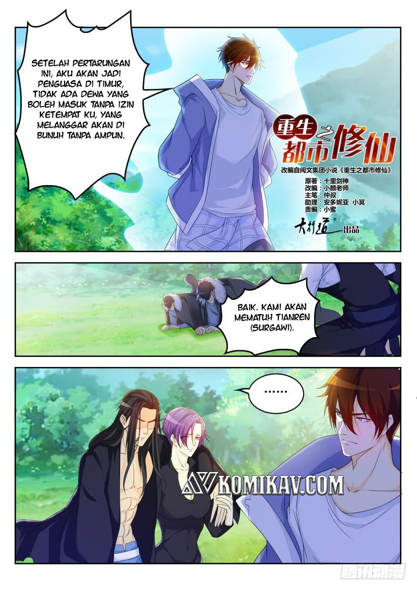 Rebirth Of The Urban Immortal Cultivator Bahasa Indonesia - Chapter Chapter 328