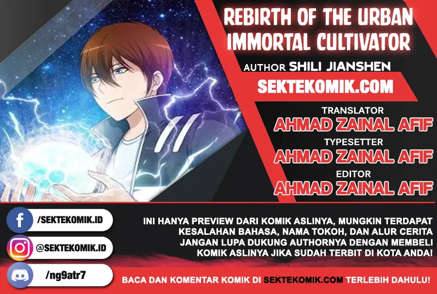 Rebirth Of The Urban Immortal Cultivator Bahasa Indonesia - Chapter Chapter 501