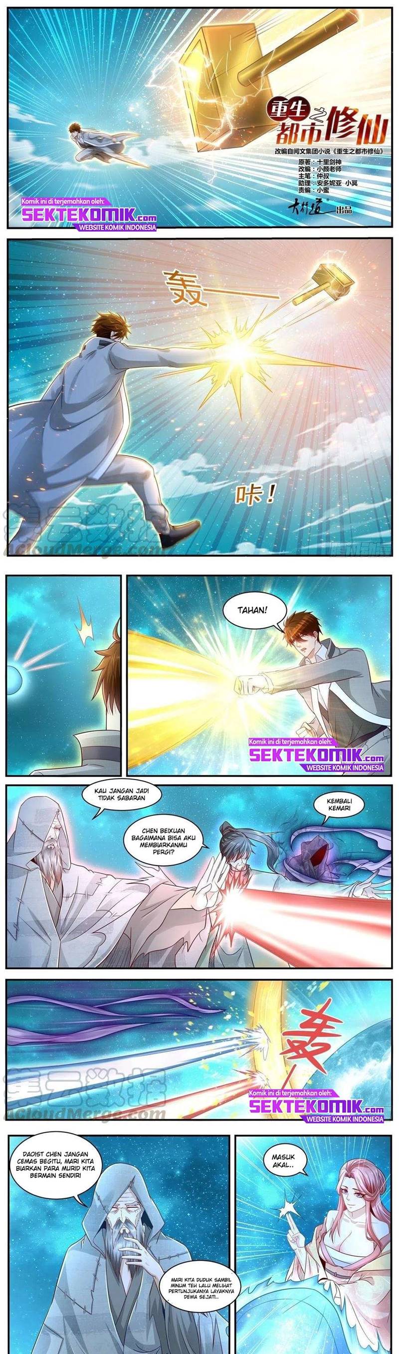 Rebirth Of The Urban Immortal Cultivator Chapter 613 Bahasa Indonesia