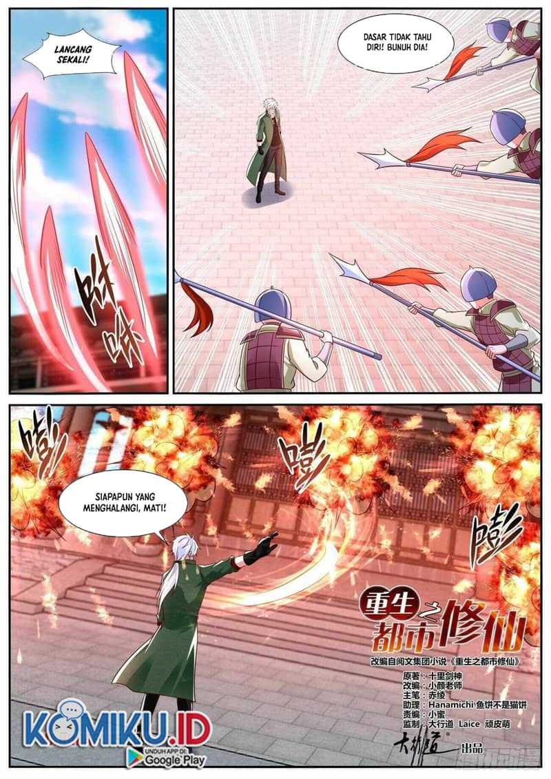 Rebirth Of The Urban Immortal Cultivator Bahasa Indonesia - Chapter Chapter 820
