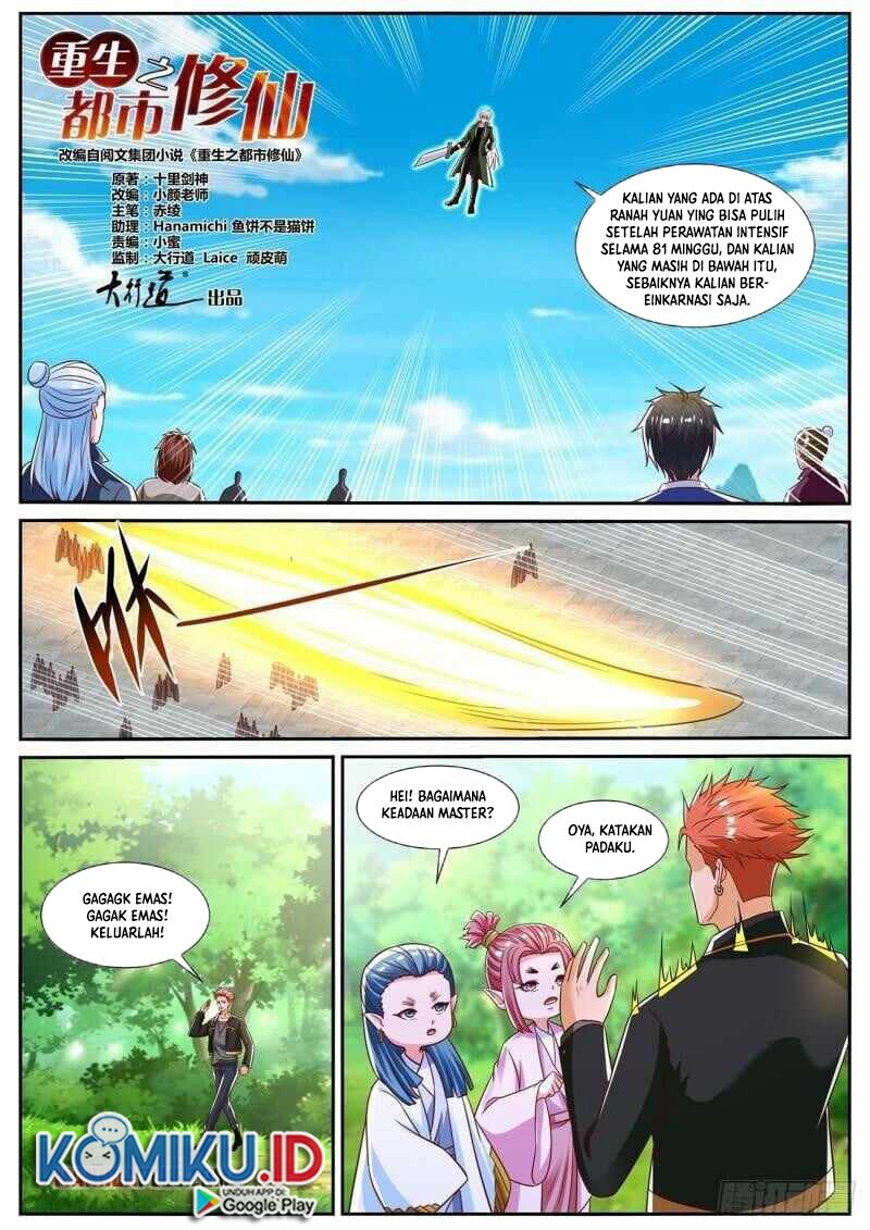 Rebirth Of The Urban Immortal Cultivator chapter 831