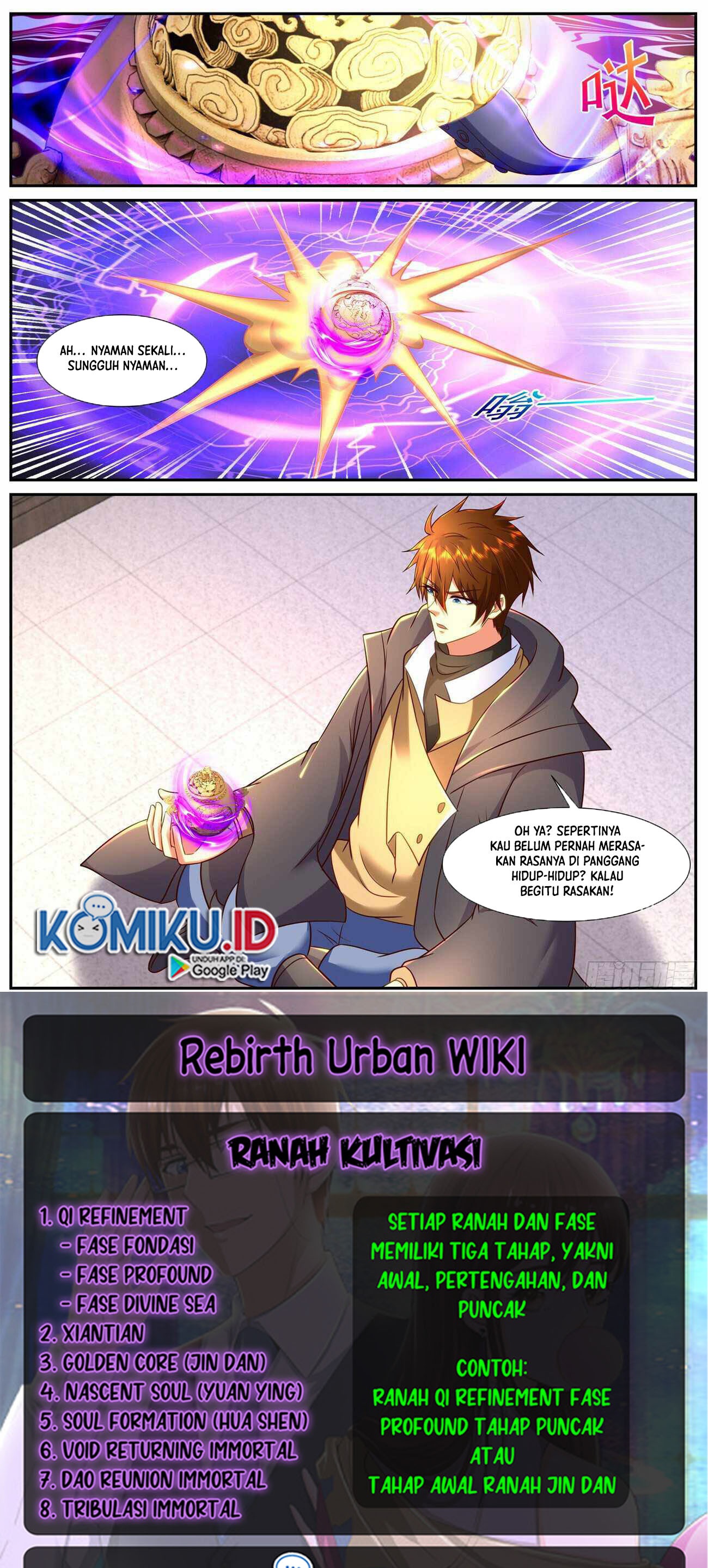 Rebirth Of The Urban Immortal Cultivator Bahasa Indonesia - Chapter Chapter 900