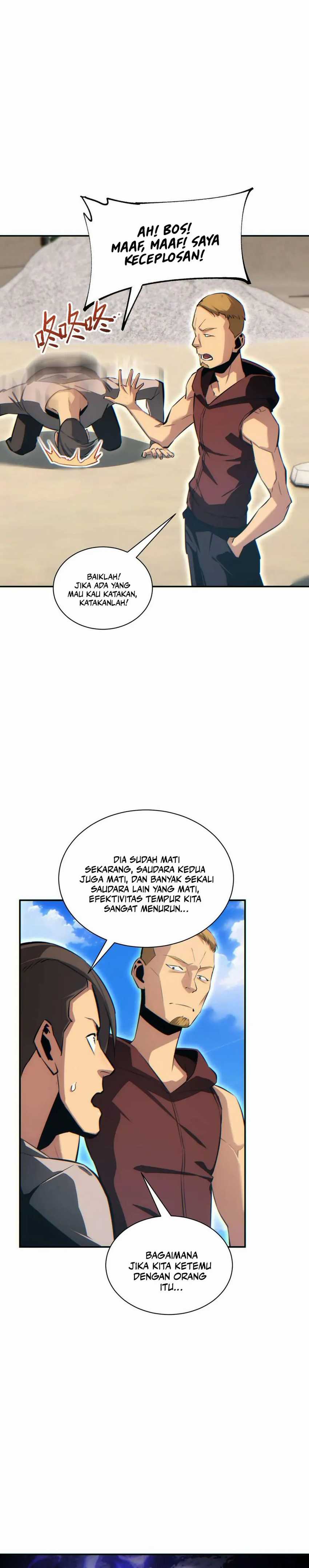 Rebirth in the Apocalypse: I Reach the Top by Opening Boxes Chapter 34 Bahasa Indonesia