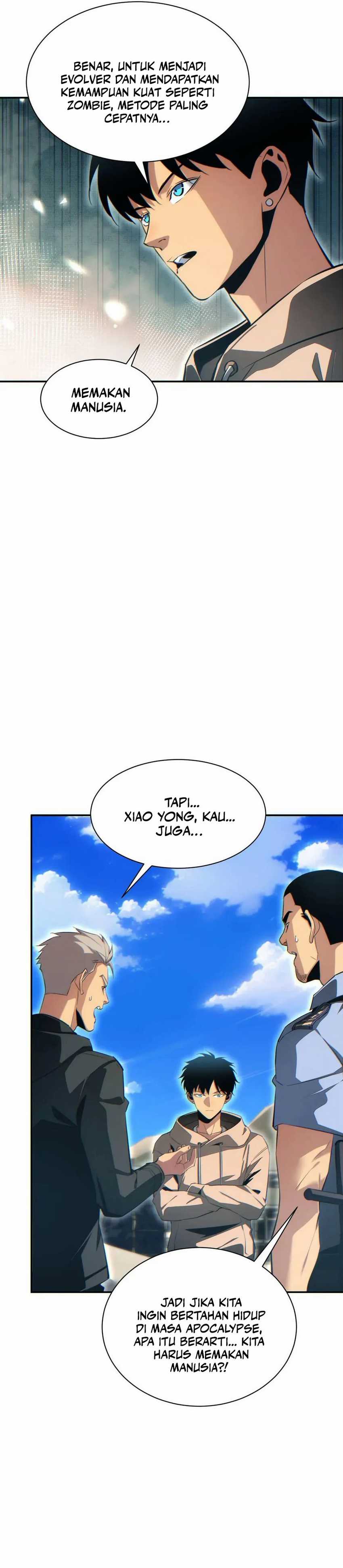 Rebirth in the Apocalypse: I Reach the Top by Opening Boxes Chapter 34 Bahasa Indonesia