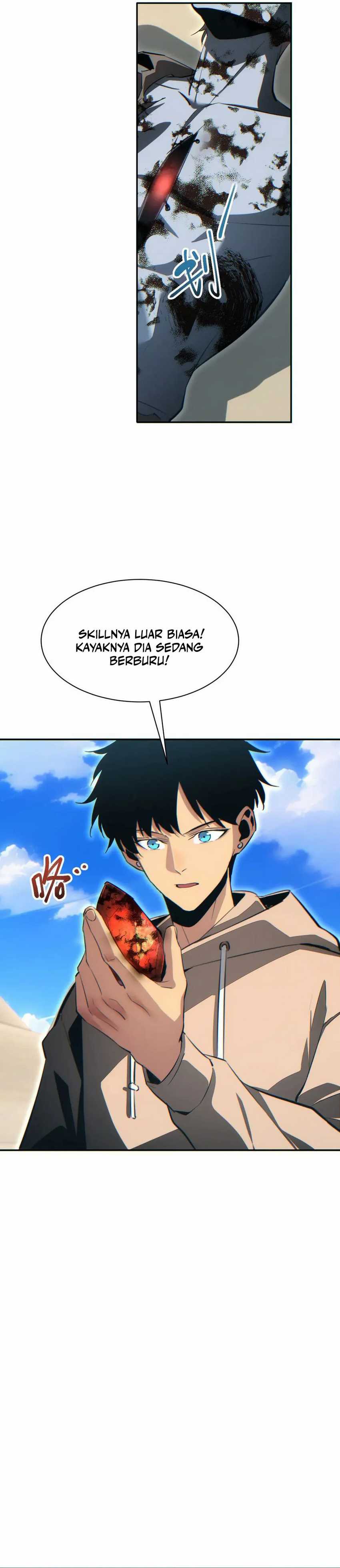 Rebirth in the Apocalypse: I Reach the Top by Opening Boxes Chapter 34 Bahasa Indonesia