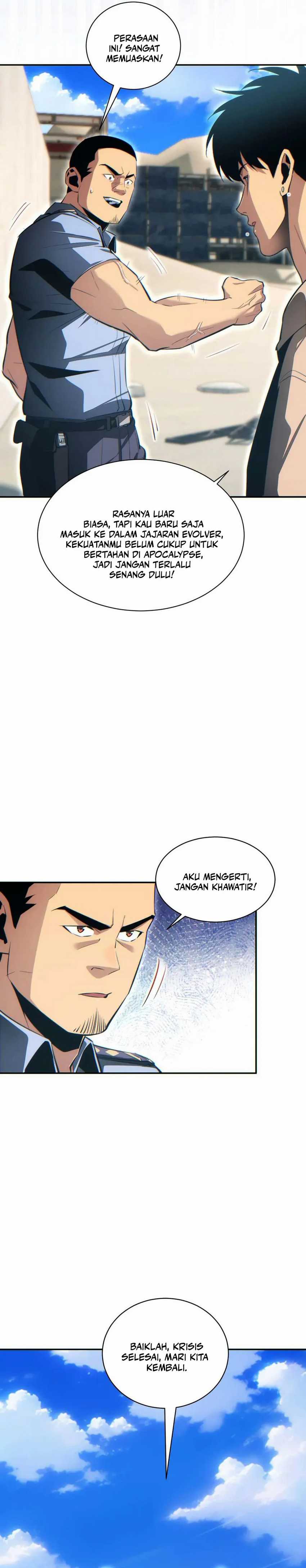 Rebirth in the Apocalypse: I Reach the Top by Opening Boxes Chapter 34 Bahasa Indonesia