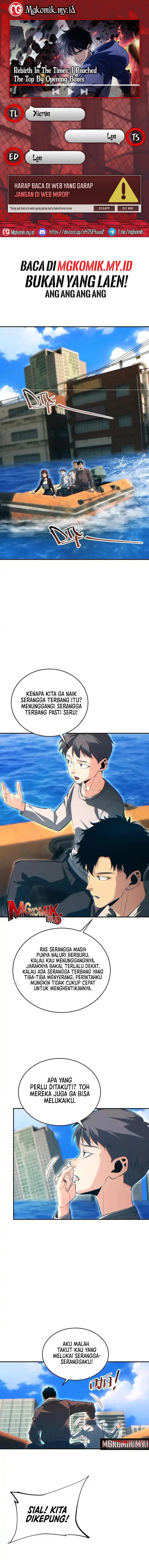 Rebirth in the Apocalypse: I Reach the Top by Opening Boxes Chapter 79 Bahasa Indonesia