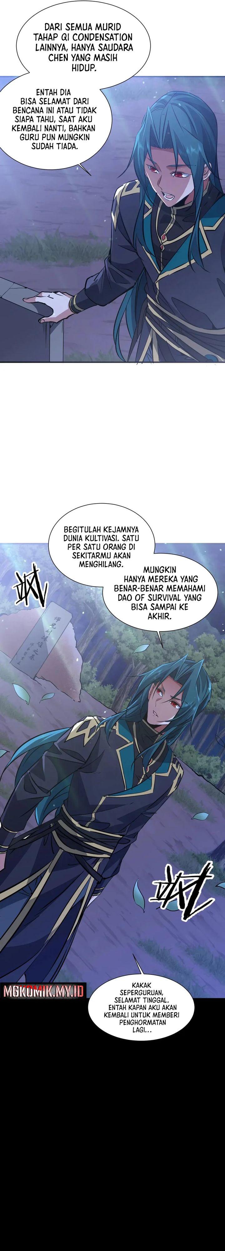 Rebirth of a Dark Mage: Unveiling a Zombie Planet from the Start chapter 44