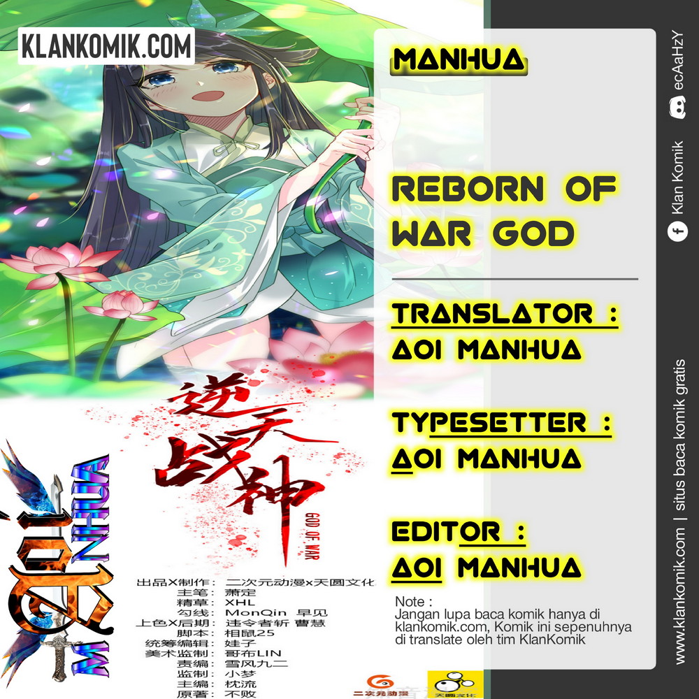 Reborn of War God Chapter 34 Bahasa Indonesia
