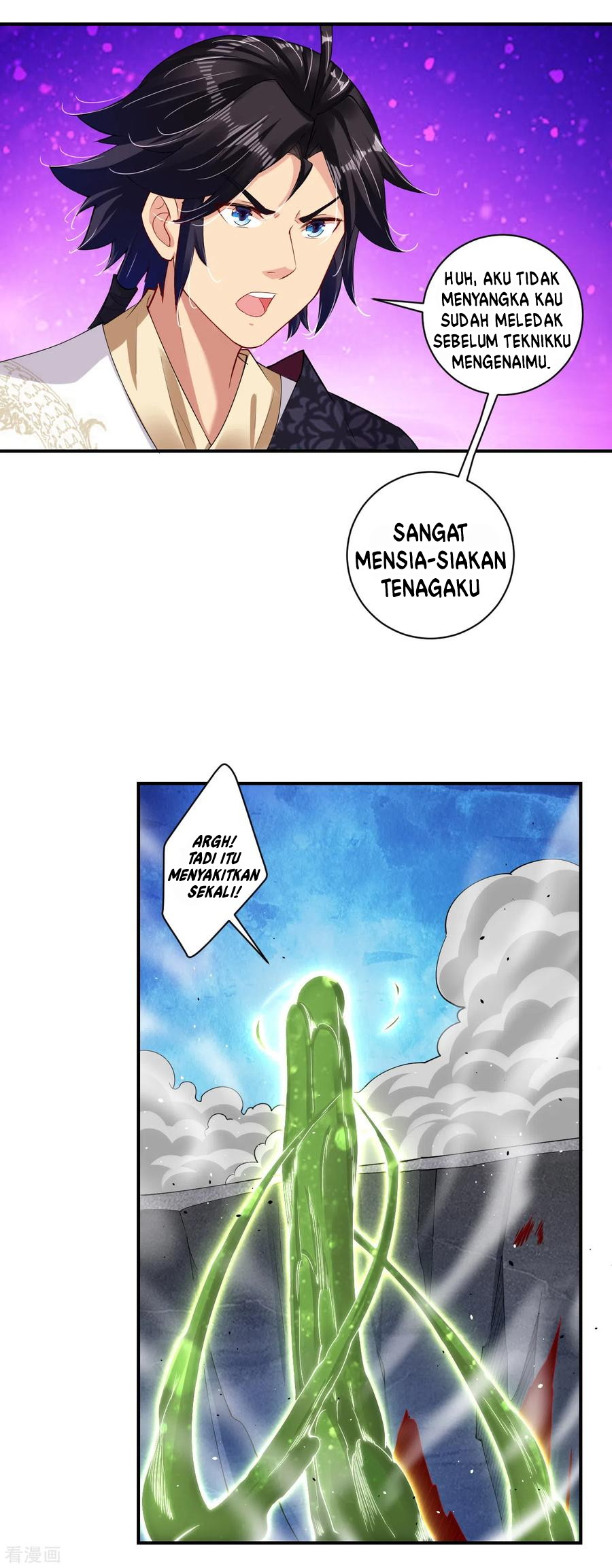 Reborn of War God Chapter 150 Bahasa Indonesia
