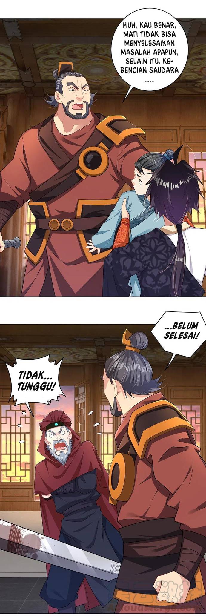 Reborn of War God Chapter 218 Bahasa Indonesia