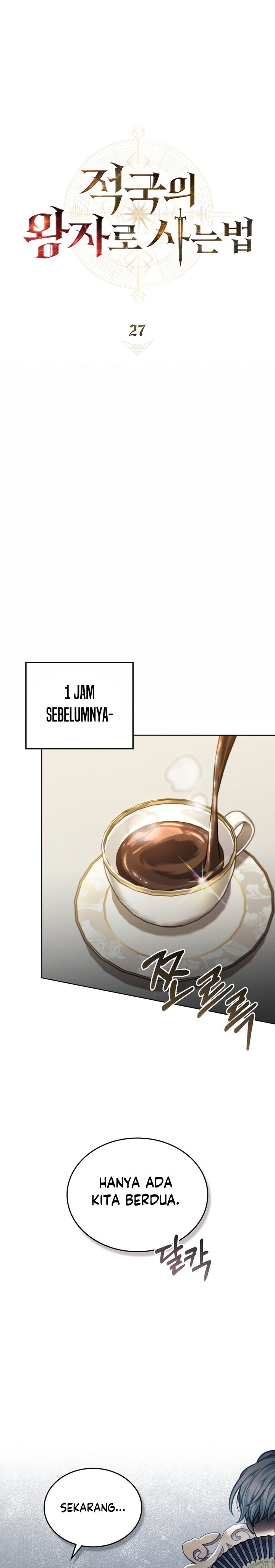 Reborn as the Enemy Prince Chapter 27 Bahasa Indonesia