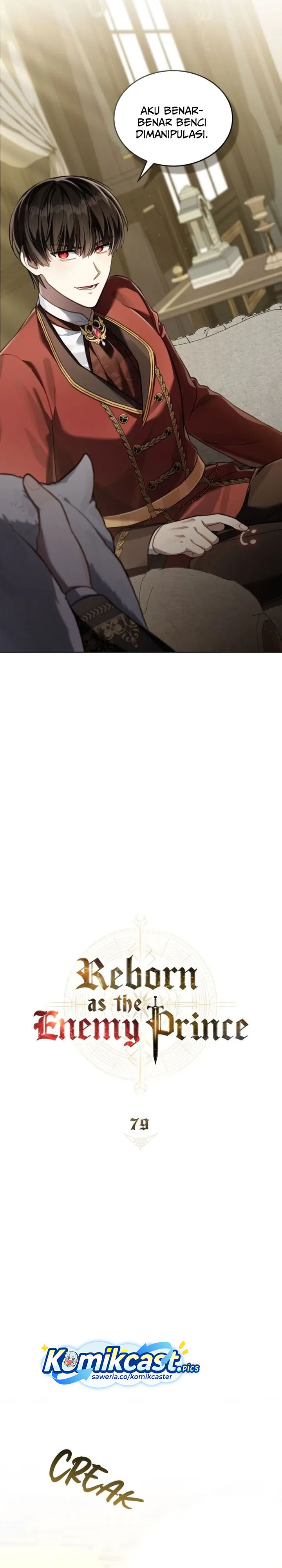 Reborn as the Enemy Prince Chapter 79 Bahasa Indonesia