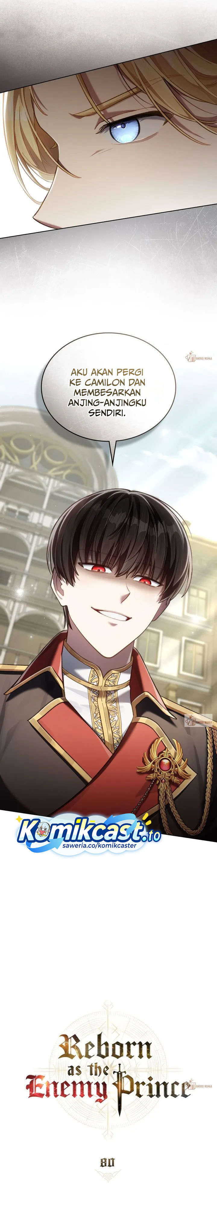 Reborn as the Enemy Prince chapter 80