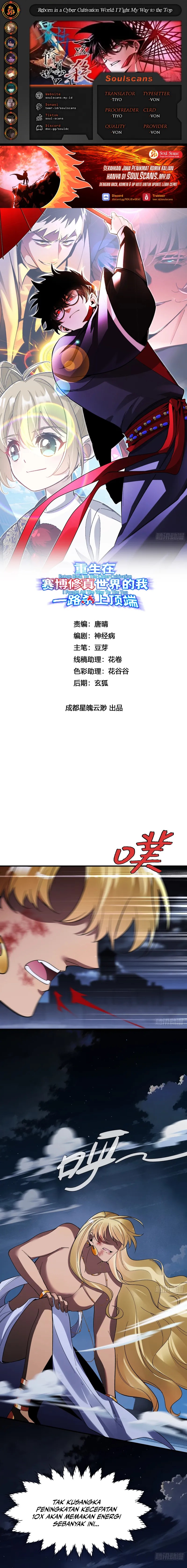 Reborn in a Cyber-Cultivation World: I Fight My Way to the Top Chapter 21 Bahasa Indonesia