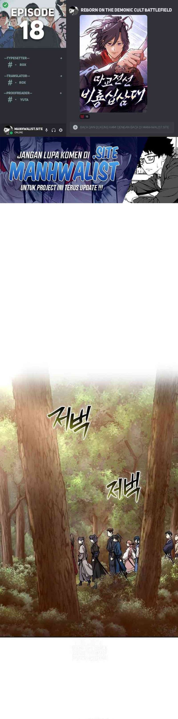 Reborn on the Demonic Cult Battlefield Chapter 18 Bahasa Indonesia