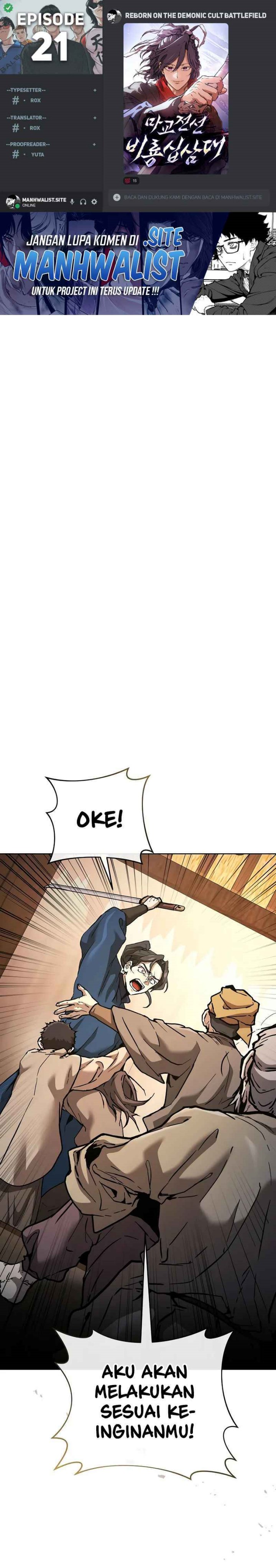 Reborn on the Demonic Cult Battlefield Chapter 21 Bahasa Indonesia