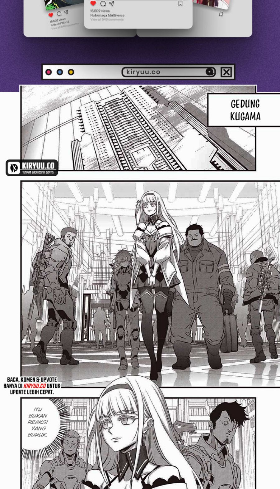 Rebuild World Chapter 63 Bahasa Indonesia