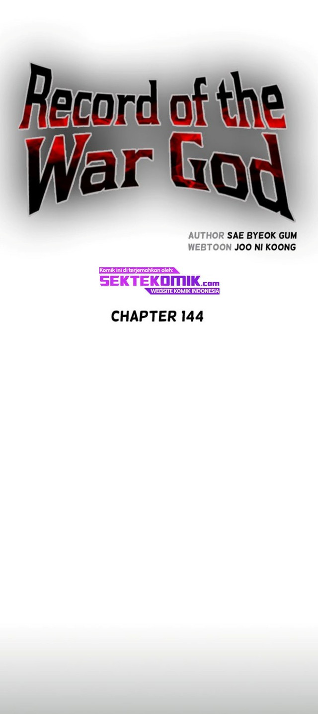 Record of the War God Chapter 144 Bahasa Indonesia