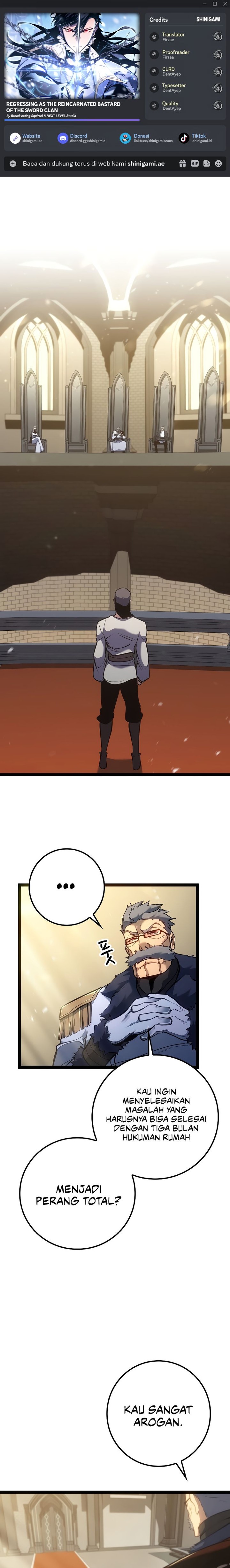 Regressing As The Reincarnated Bastard Of The Sword Clan chapter 12