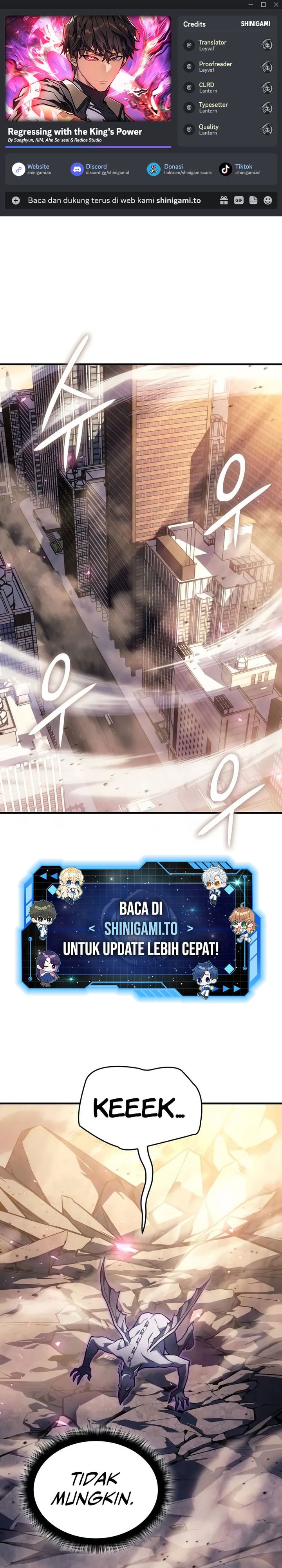 Regressing with the Kings Power Chapter 119 Bahasa Indonesia