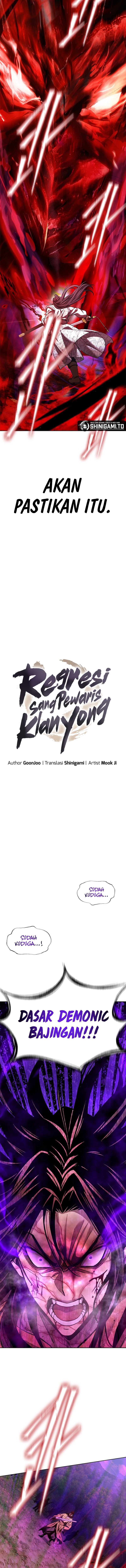 Regression Of The Yong Clan Heir Chapter 23 Bahasa Indonesia