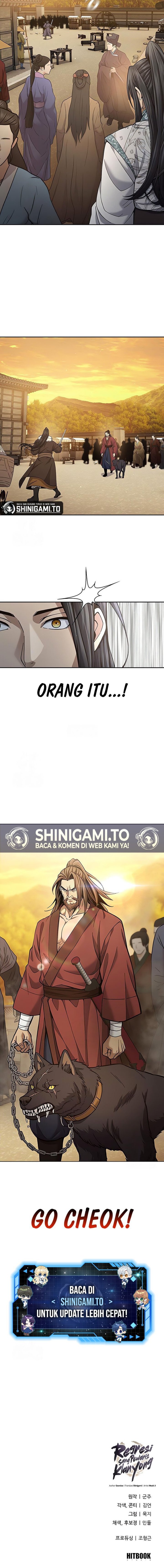 Regression Of The Yong Clan Heir chapter 25