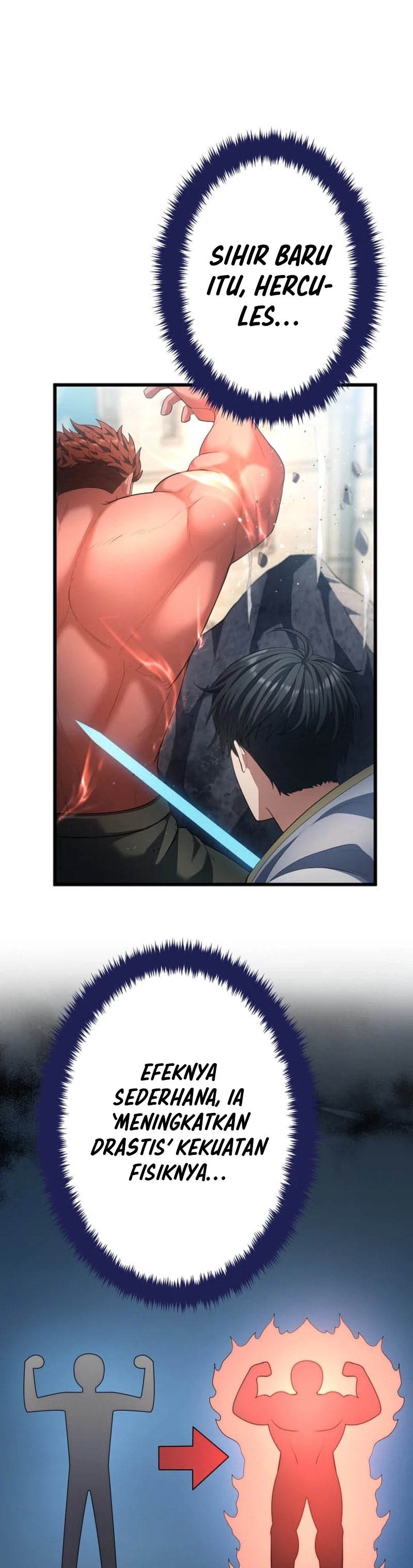 Regression of the Close Combat Mage Chapter 60 Bahasa Indonesia