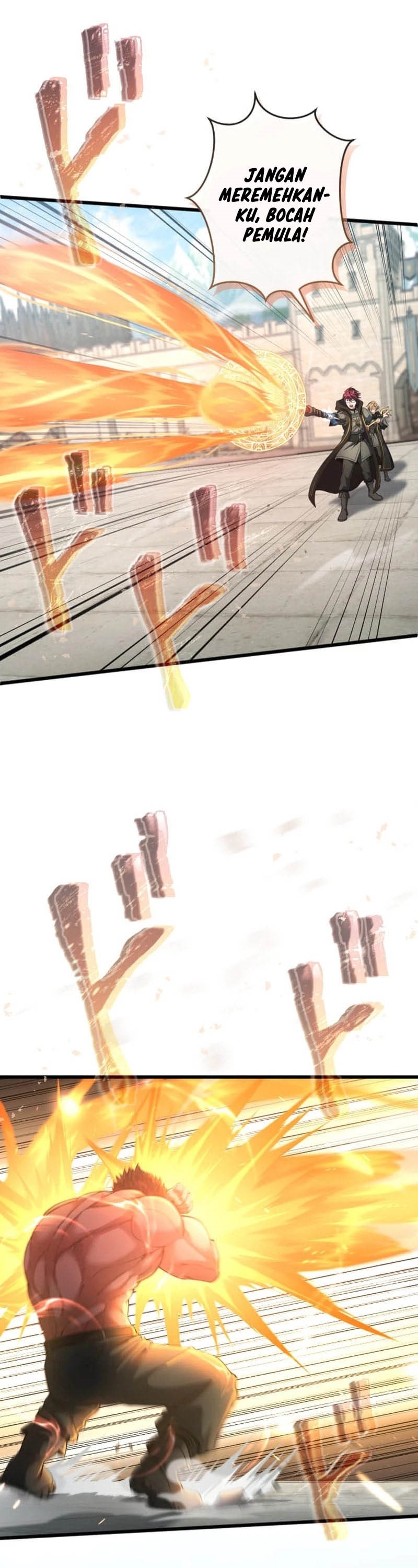 Regression of the Close Combat Mage Chapter 60 Bahasa Indonesia