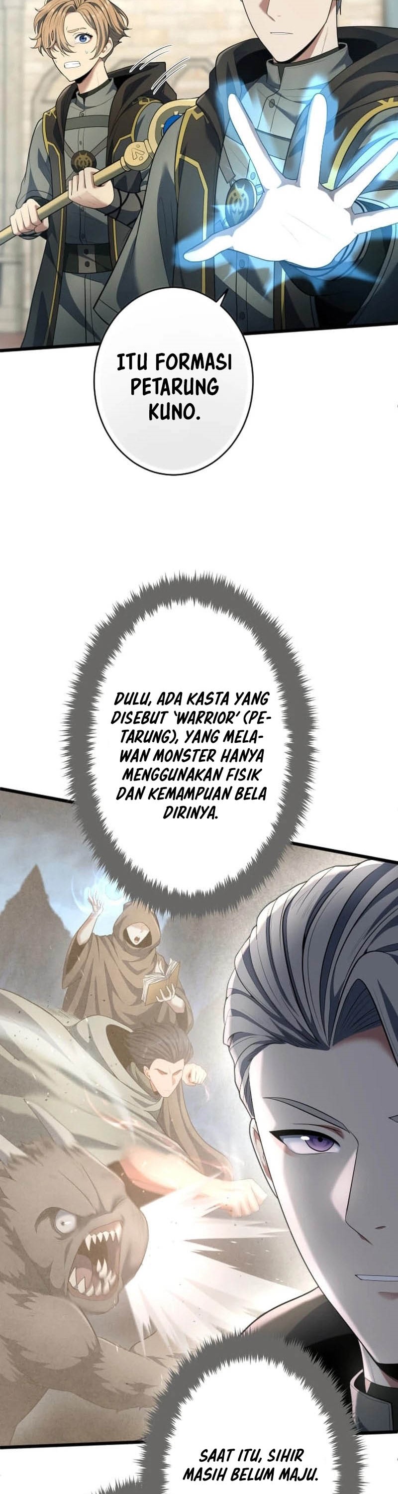 Regression of the Close Combat Mage Chapter 60 Bahasa Indonesia